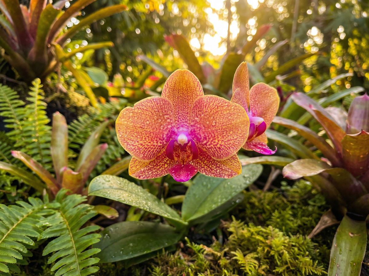 抖音揭秘热带兰花植物视频