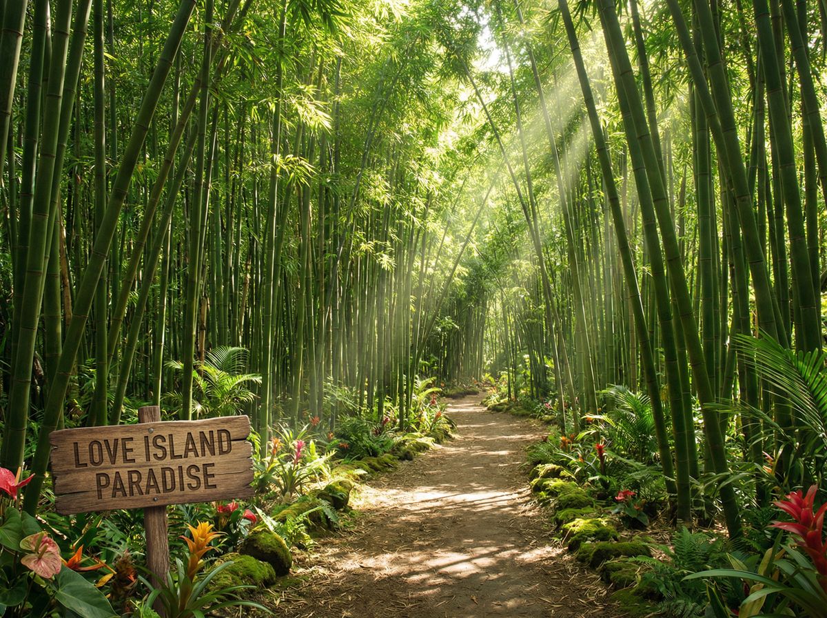 抖音揭秘竹林植物视频